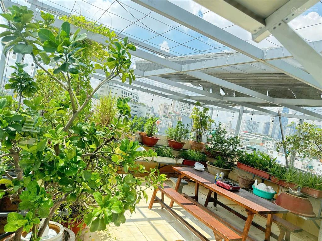 Tòa căn hộ dòng tiền ngay hutech ung văn khiêm 20 chdv ,hầm 7 tầng, thang máy bình thạnh  hdt 90tr