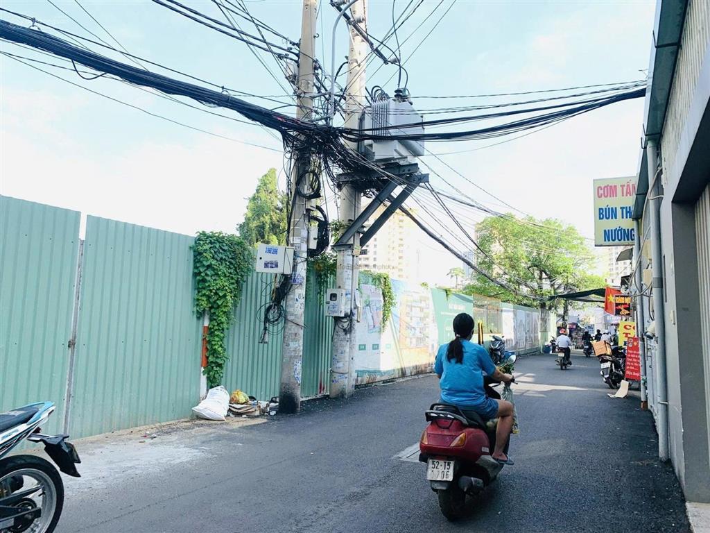 Bán đất 303m2 mặt tiền đường nhánh trân nãogần chung cư bộ công anngang 14mxd hầm 5 tầng159tr/m