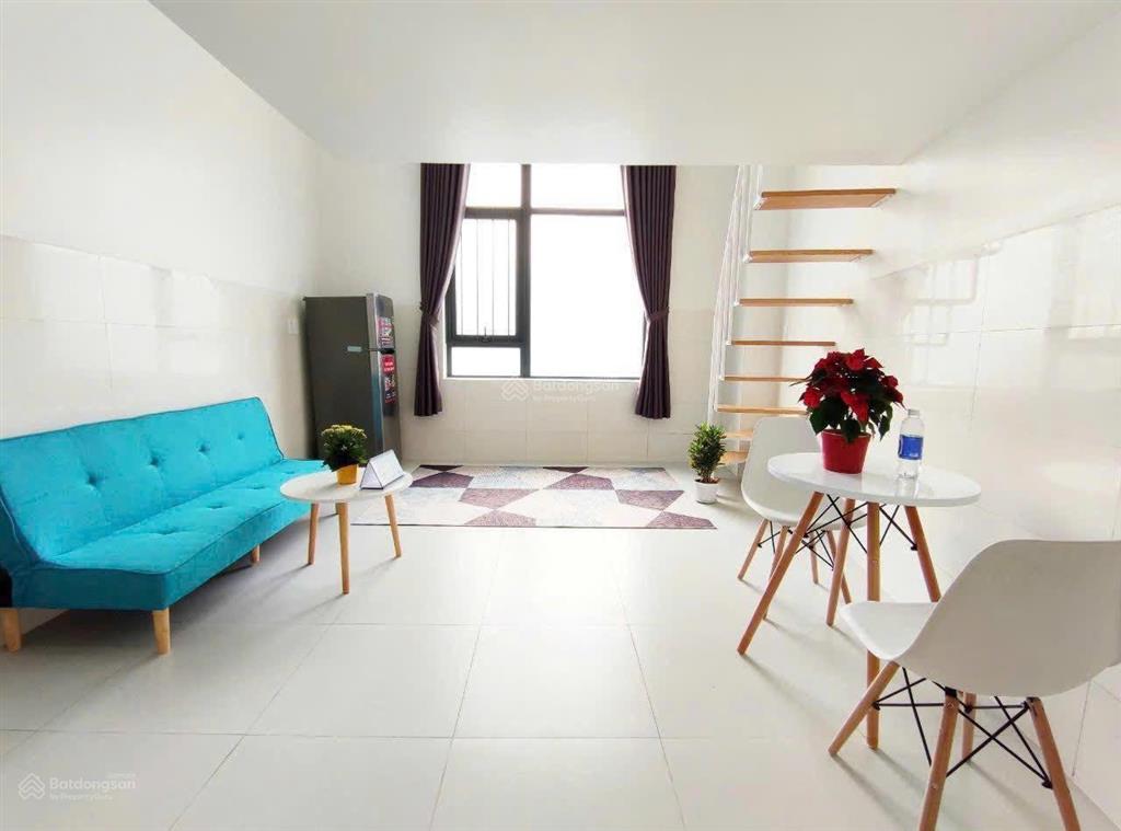 Cho thuê phòng ngay trường đại học văn lang cs3 nơ trang long duplex cửa sổ trời thang máy
