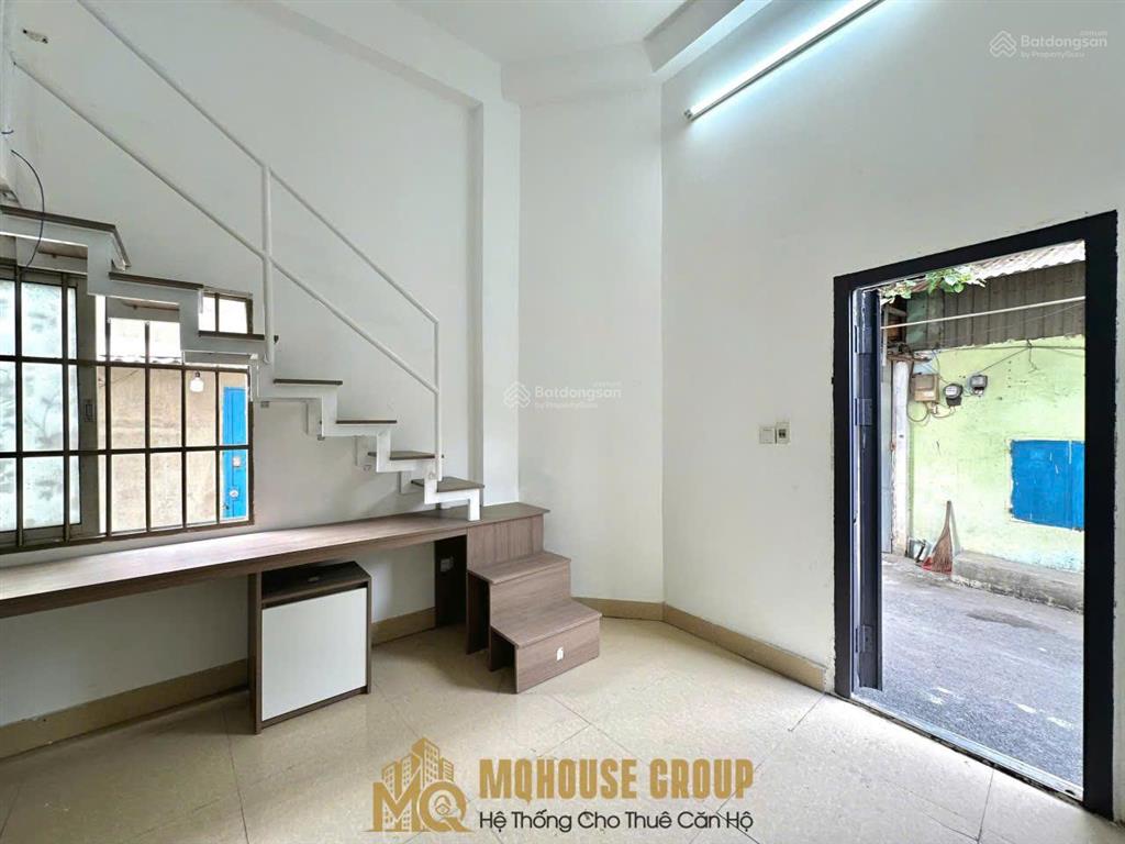 Cho thuê phòng ngay trường đại học văn lang cs3 nơ trang long duplex cửa sổ trời thang máy