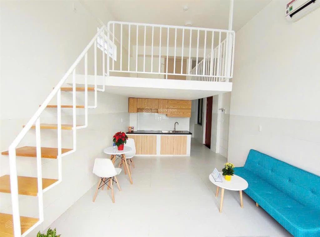 Cho thuê phòng ngay trường đại học văn lang cs3 nơ trang long duplex cửa sổ trời thang máy