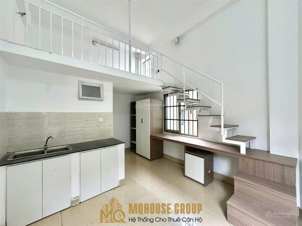 Cho thuê phòng ngay trường đại học văn lang cs3 nơ trang long duplex cửa sổ trời thang máy