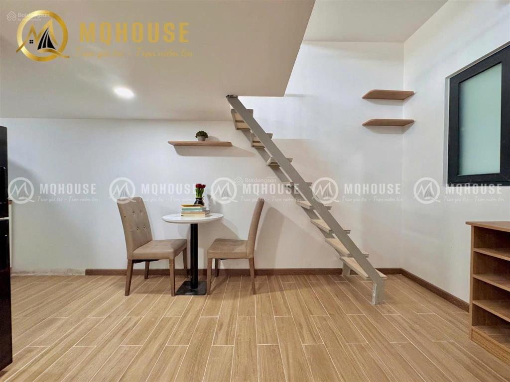 Cho thuê phòng ngay trường đại học văn lang cs3 nơ trang long duplex cửa sổ trời thang máy
