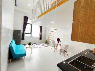 Cho thuê phòng ngay trường đại học văn lang cs3 nơ trang long duplex cửa sổ trời thang máy