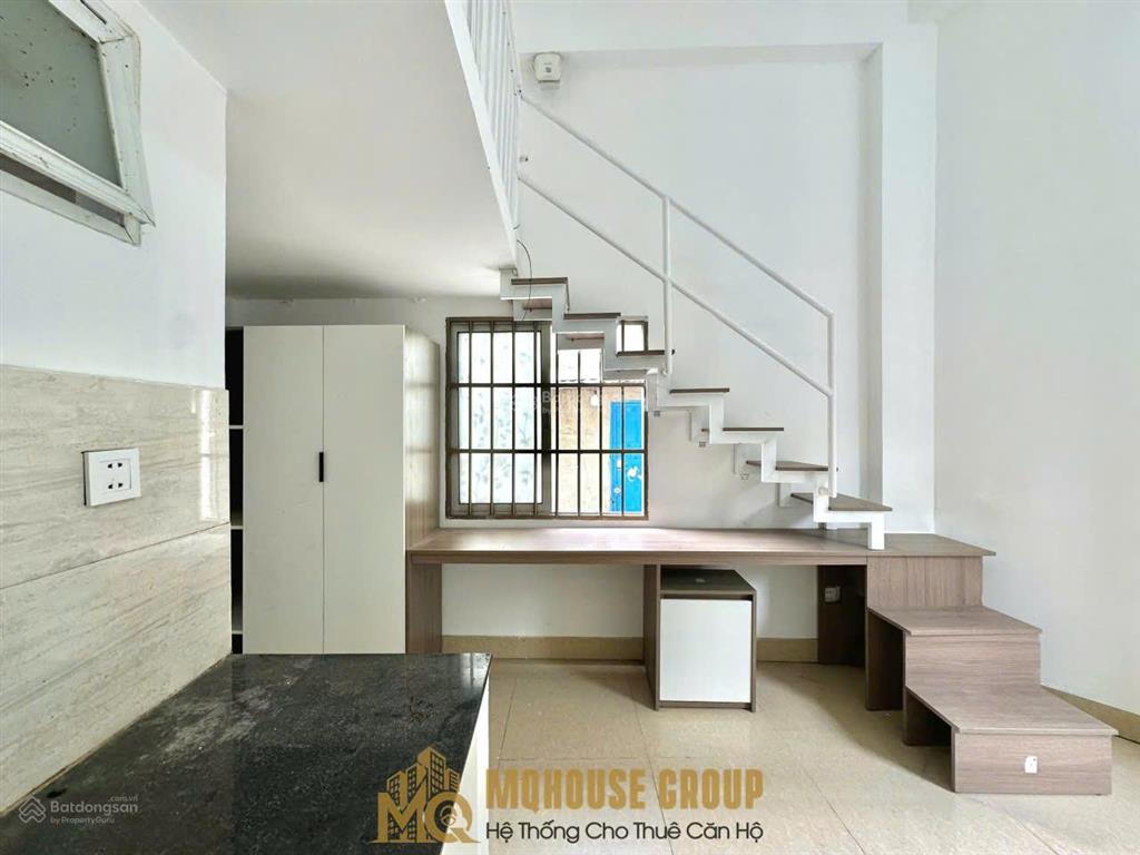 Cho thuê phòng ngay trường đại học văn lang cs3 nơ trang long duplex cửa sổ trời thang máy