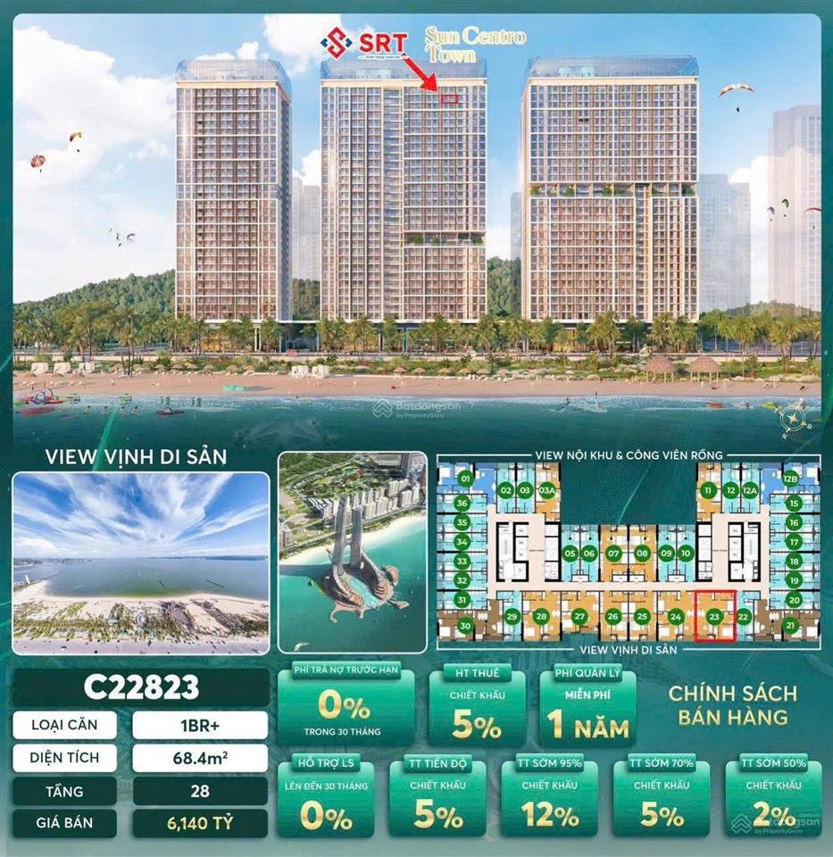 Căn 1ngủ + nhưng công năng như căn 2 ngủ lợi thế cực kỳ thực tế dành cho cả đầu tư lẫn ở nghỉ dưỡng