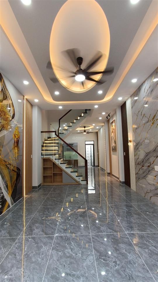 Giảm 300tr bán nhà, 4 tầng 64m2, 7,1 tỷ tại hương lộ 2