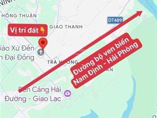 Bán đất khu đấu giá cho dân làm nhà ở xã giao minh, 100m2, đông nam, chỉ 2 tỷ