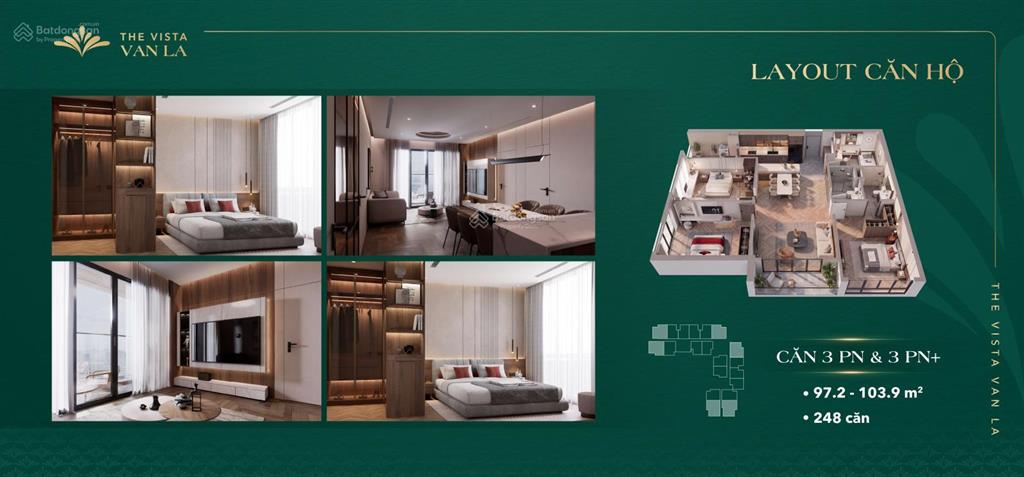Bán căn hộ 3pn, 2wc, 100m2 tại the vista văn la, giá thỏa thuận