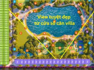 Biệt thự hồ, 25.8 triệu/m2  hấp dẫn chưa từng có tại tây bắc sg