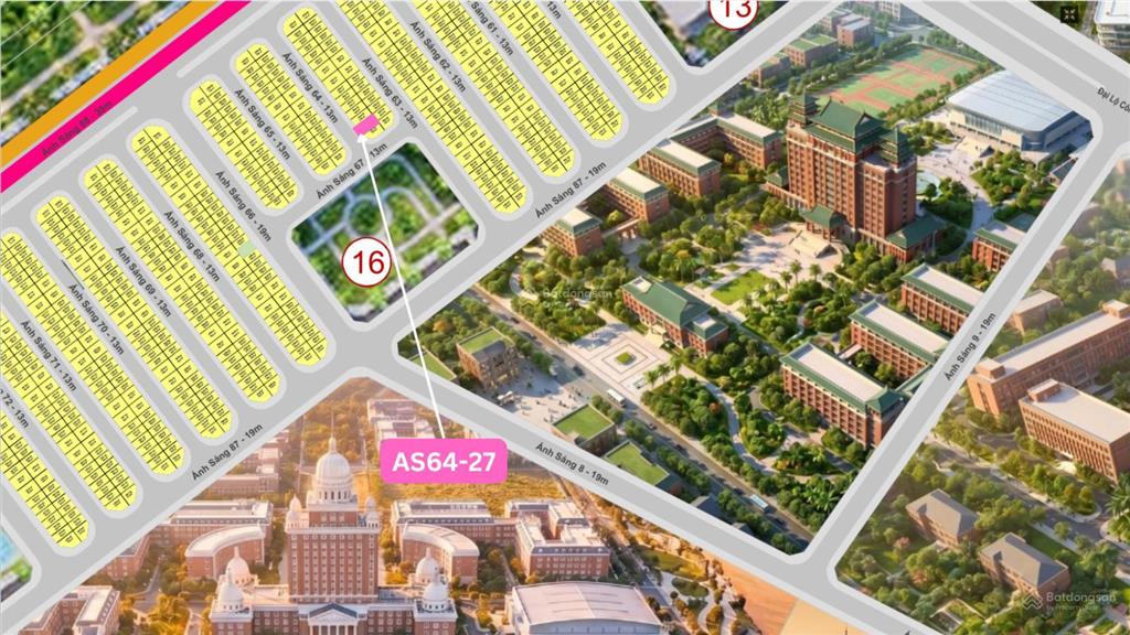 Căn áp góc công viên, đối diện 9 đại học  tỉ lệ 2.000 căn mới có 1 căn