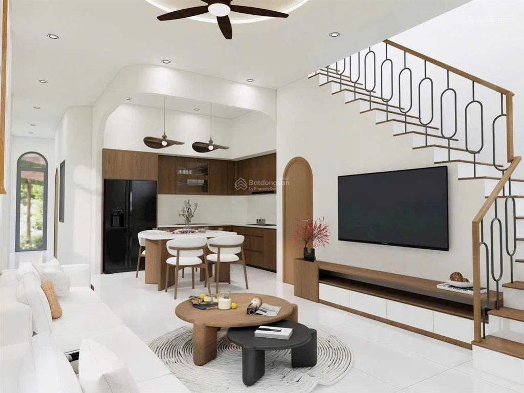 Nhà 2 mặt tiền 3pn 3wc full nội thất, đường nhựa 7m, khu dân cư đông kín
