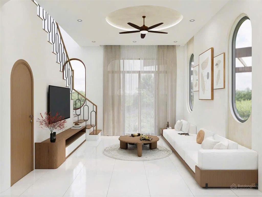 Nhà 2 mặt tiền 3pn 3wc full nội thất, đường nhựa 7m, khu dân cư đông kín