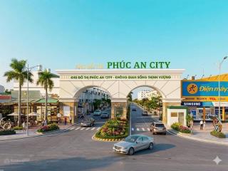 Cho thuê nhà phố kinh doanh trục chính phúc an city đối diện mầm non phúc an 0936 116 ***