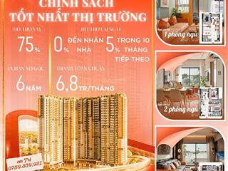 40tr/m2 giá sau thuế sở hữu căn hộ ngay chân ga metro bàn giao full nội thất & hệ thống smarthome