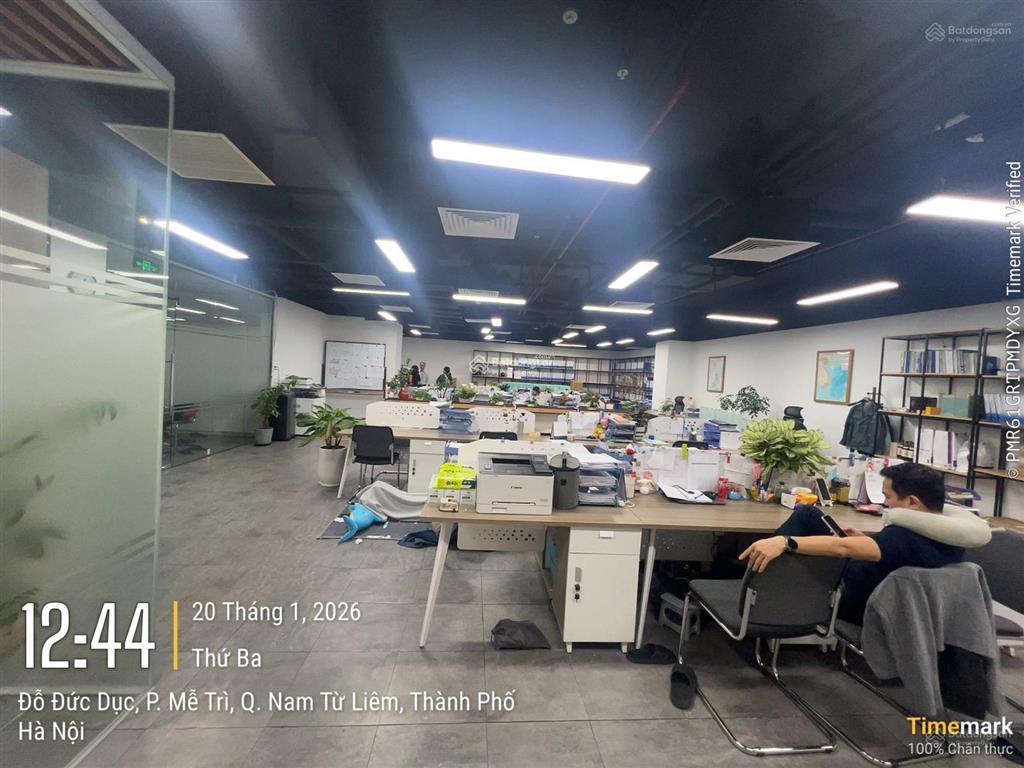Cho thuê văn phòng vinhomes west point 180m² giá chỉ 235k/m sẵn phòng, làm ngoài giờ free