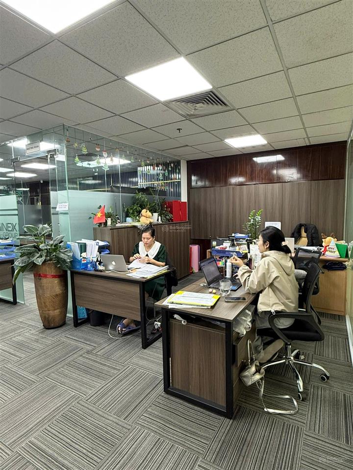 Cho thuê văn phòng sông đà phạm hùng 150m² giá chỉ 235k/m2 chia sẵn phòng, làm ngoài giờ free