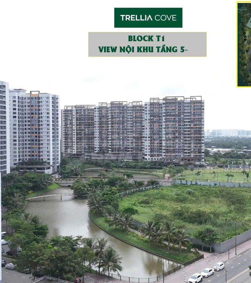 Căn góc 2pn trellia cove 2 view, giá hợp lý để đầu tư, miễn pql 2 năm, thanh toán chỉ 10% kí hđmb
