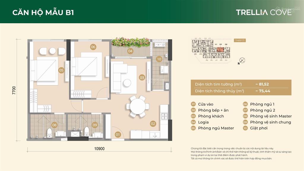 Căn hộ trellia cove trong khu mizuki đã hình thành, nhịp sống ổn định, trực tiếp chủ đầu tư