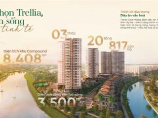 Căn hộ trellia cove  trong khu mizuki đã hình thành, nhịp sống ổn định, trực tiếp chủ đầu tư