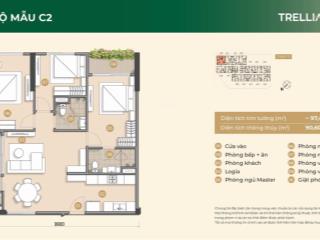 Bán căn hộ 3pn trellia cove tại mizuki park, vị trí đẹp, trực tiếp chủ đầu tư, miễn phí quản lí
