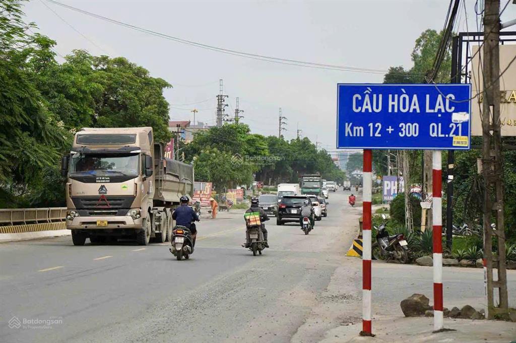 Đất vàng phú cát, lõi đô thị hòa lạc, 100m2 full thổ cư, gần metro 5, đhqg, chỉ 2,5 tỷ