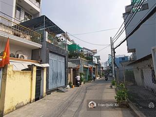Bán nhà mới  hai mặt tiền hẻm xe hơi  45m2  3 tầng  huỳnh tấn phát q7  shr nhỉnh 6 tỷ