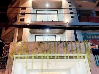 Nhà hẻm 7m cần bán gấp nguyễn khoái p.2 q4. giá 3,35 tỷ. dt 53m2. 4tầng. 3pn 3wc. sổ hồng riêng