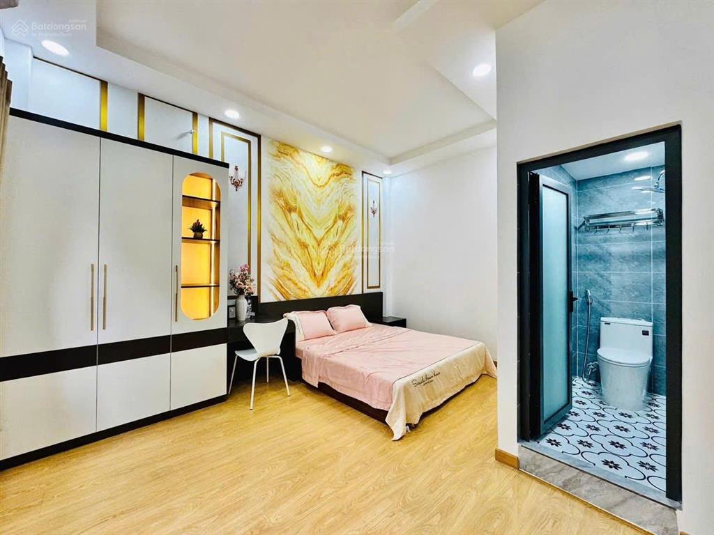 Nhà mới hoàn công giá ngộp bùi thị xuân, p.15, tân bình. giá 3,3 tỷ. dt 62.4m2. sổ hồng riêng
