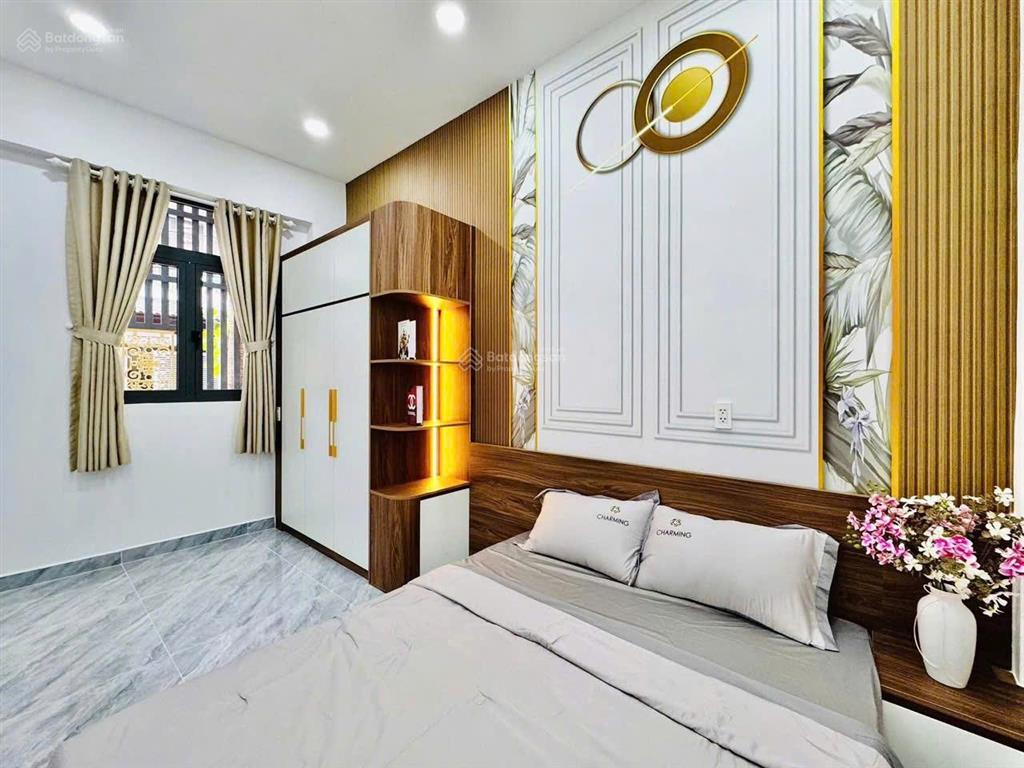 Nhà mới hoàn công giá ngộp bùi thị xuân, p.15, tân bình. giá 3,3 tỷ. dt 62.4m2. sổ hồng riêng