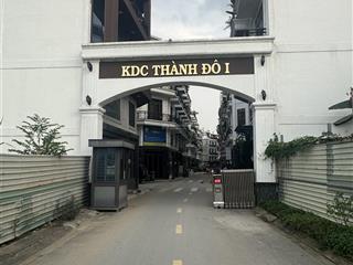 Khu dân cư thành đô 1  tx38  hxh  khu dân trí cao