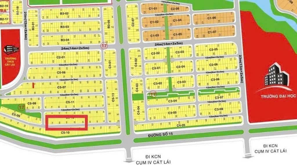Chính chủ bán gấp lô đất | dt lớn tại đường 55cl cát lái quận 2 | giá 3 tỷ 790 triệu còn tl, sổ đỏ.