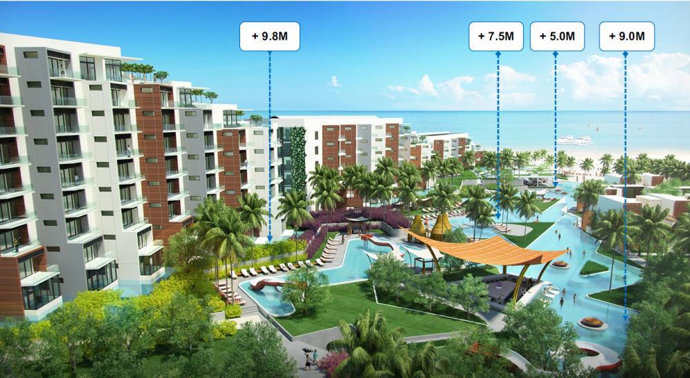 Bán căn hộ sun bãi kem phú quốc view biển giá 2,2 tỷ