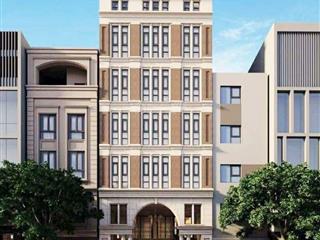 Tòa nhà văn phòng mặt phố ngã tư xã đàn 110m*9t mt6.3m 88 tỷ, thang máy  có hầm  kinh doanh.