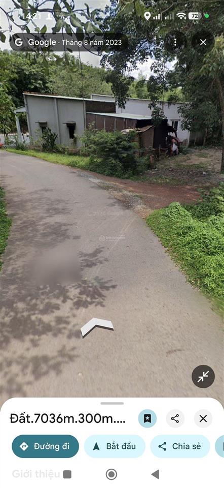 Bán đất mặt tiền đường nhựa làm kho xưởng