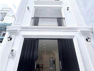 Nhà mới 4 tầng lạc long quân, 65m2, ngang lớn, hẻm 4m thông, ngay ngã tư bảy hiền, chỉ 7.95 tỷ tl