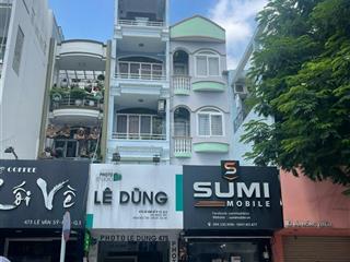 Mặt tiền 475477 lê văn sỹ, 6m x 16m  phường 12 quận  giá chỉ ~437 triệu/m2