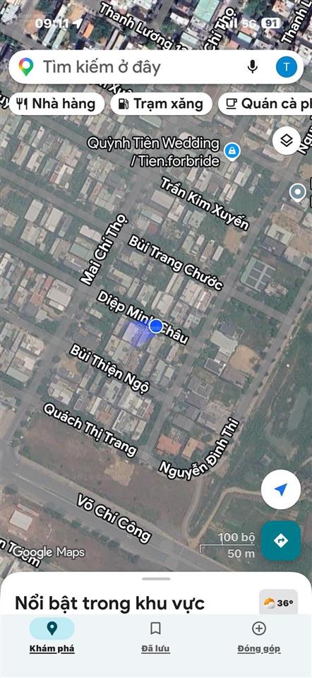 Bán đất diệp minh châu đường 7,5m nam tri phương hoà xuân, đà nẵng giá rẻ