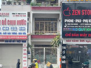 Bán nhà mặt tiền đường 8m phan văn trị
