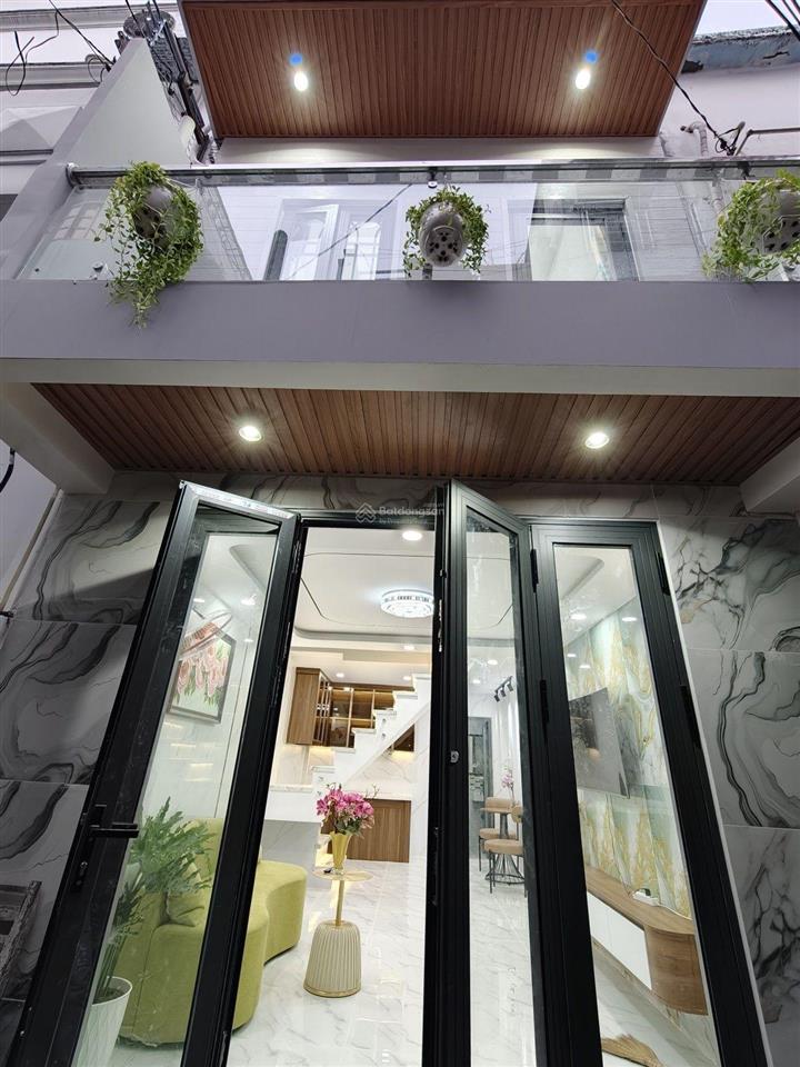 Nhà đẹp quận 6 cư xá phú lâm hẻm thoáng, khu an ninh chưa tới 4đ
