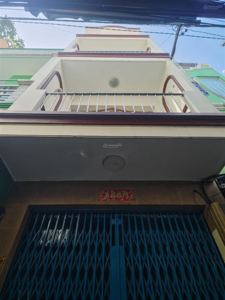 Hẻm xe hơi hà tôn quyền nhà đẹp 4 tầng btct trung tâm quận 5