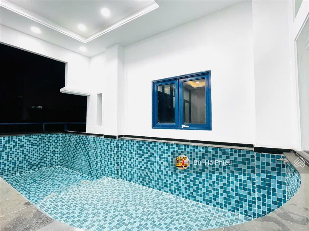 Bán nhà mặt tiền trần hữu trang , phú nhuận  ngang 6m  hầm + thang máy + hồ bơi  chỉ 16.9 tỷ