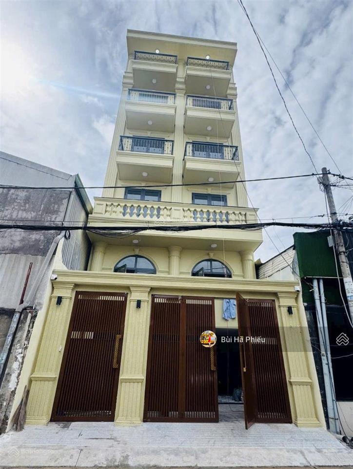 Bán chdv cao cấp 5 tầng  29 phòng mt an hội, gò vấp  150.1m2 doanh thu ~180tr/tháng  ngang 6,5m
