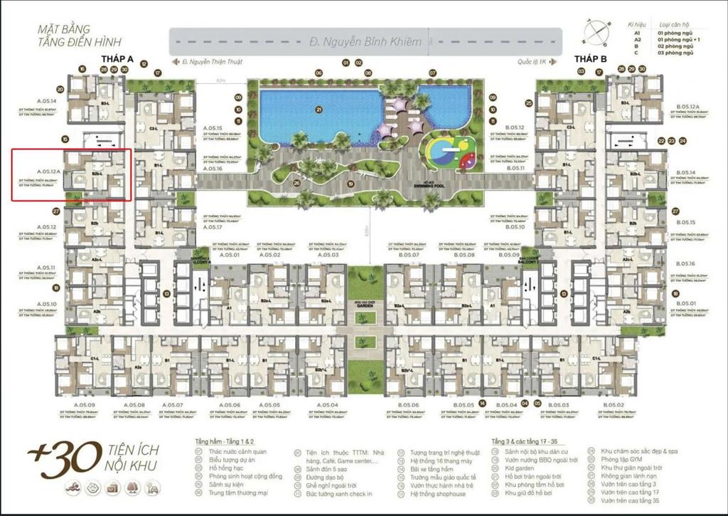 Căn hộ 2pn mới 100%, sổ hồng trao tay, giá mua f0 trực tiếp chủ đầu tư 3.25 tỷ đã bao gồm kpbt 2%