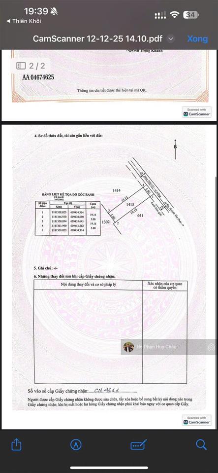 Bán đất 5x22  huỳnh tấn phát  giáp phú mỹ hưng  4 tỷ 1
