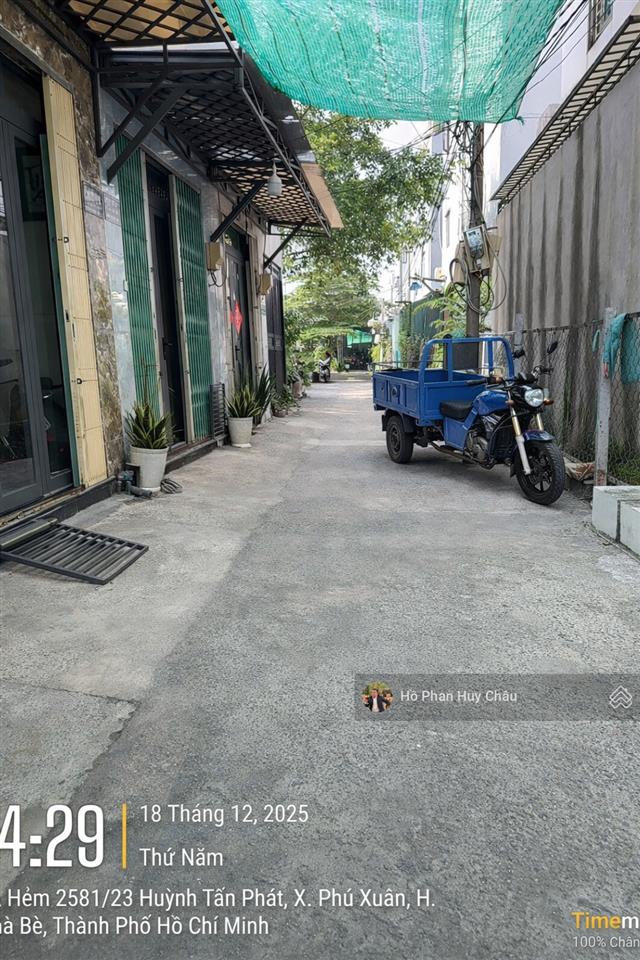 Bán đất 5x22  huỳnh tấn phát  giáp phú mỹ hưng  4 tỷ 1