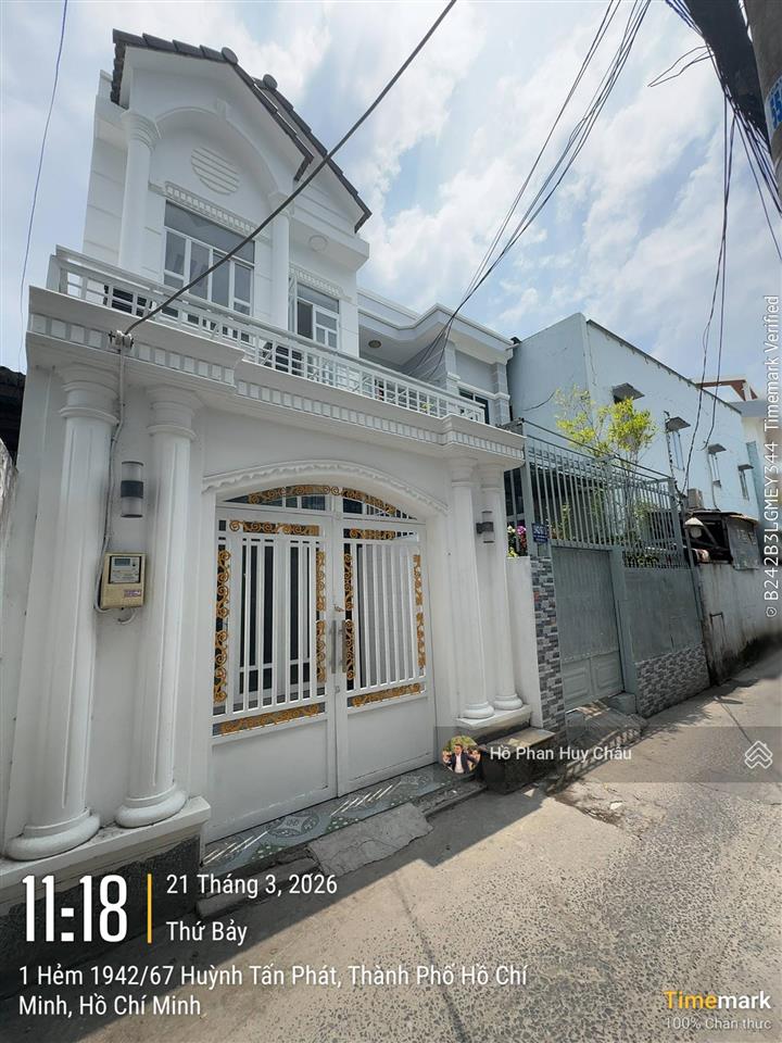 Hot  4x20m  chỉ 5.75 tỷ  hxh  huỳnh tấn phát, nhà bè