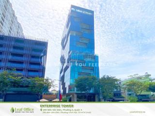Cho thuê văn phòng tòa nhà enterprise tower  bến vân đồn, quận 4  giá tốt, tốt 2025