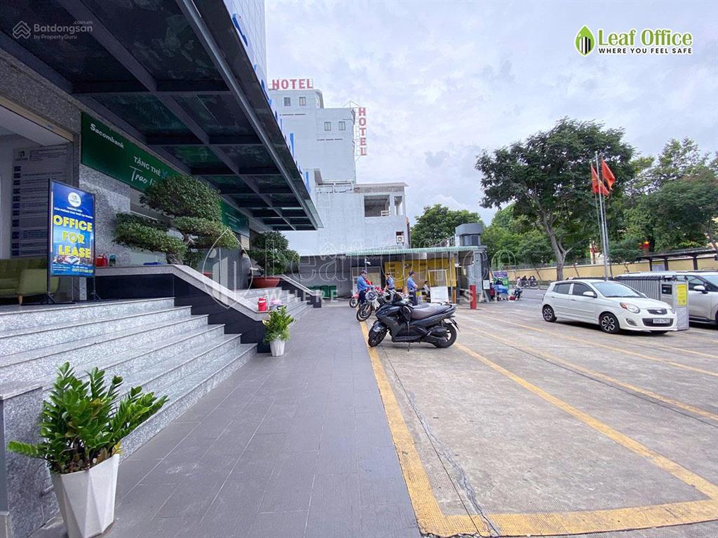 Văn phòng cho thuê gò vấp dt lớn 500m2  tòa nhà mộc gia, mặt tiền nguyễn oanh đường lớn, view đẹp