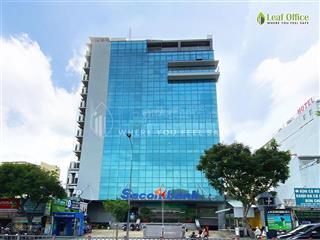Văn phòng cho thuê gò vấp dt lớn 500m2  tòa nhà mộc gia, mặt tiền nguyễn oanh đường lớn, view đẹp